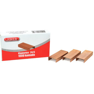 KLAMERICE 24/6 LIONER BAKAR